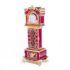 Red Big Ben Clock Trinket Box