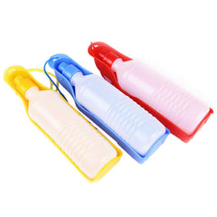 250ml Foldable Pet Dog Cat Water Drinking Bottle