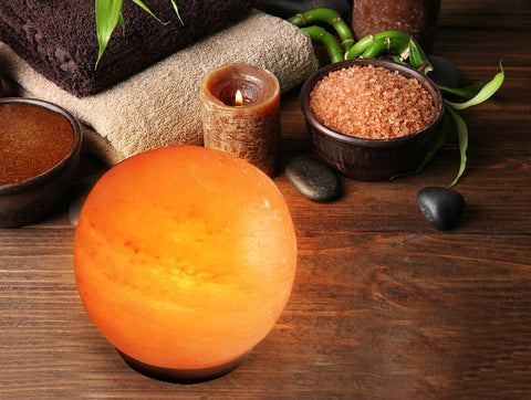 Himalayan Salt Lamp Globe