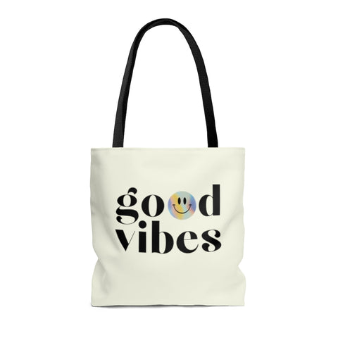 Good Vibes Beach Shopper Tote Bag Medium