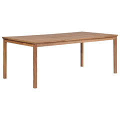 Garden Dining Table 47.2"x27.5"x30.3" Solid Teak Wood