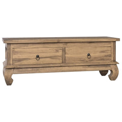 TV Cabinet 43.3"x13.8"x15.7" Reclaimed Teak Wood