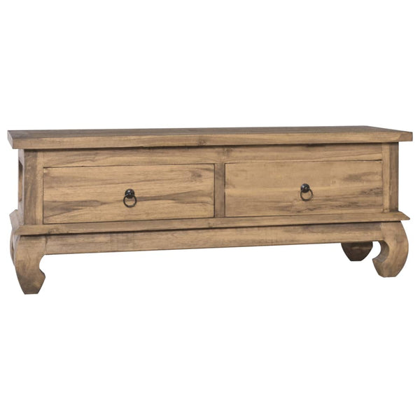 TV Cabinet 43.3"x13.8"x15.7" Reclaimed Teak Wood