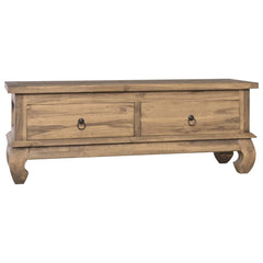 TV Cabinet 43.3"x13.8"x15.7" Reclaimed Teak Wood
