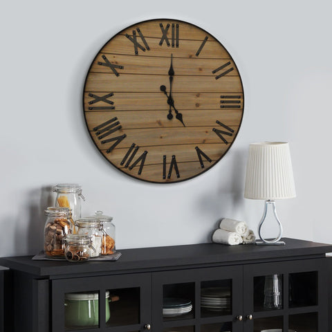 Rustic Clock, 24"