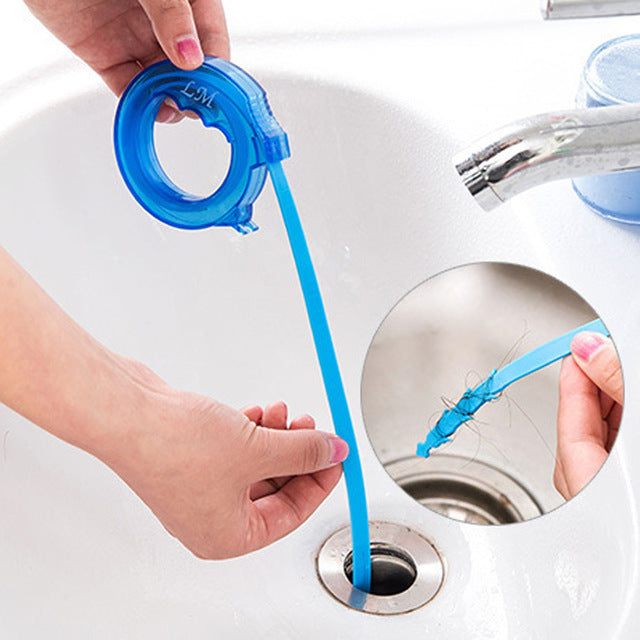 Sink Cleaning Hook Bathroom Floor Drain Sewer