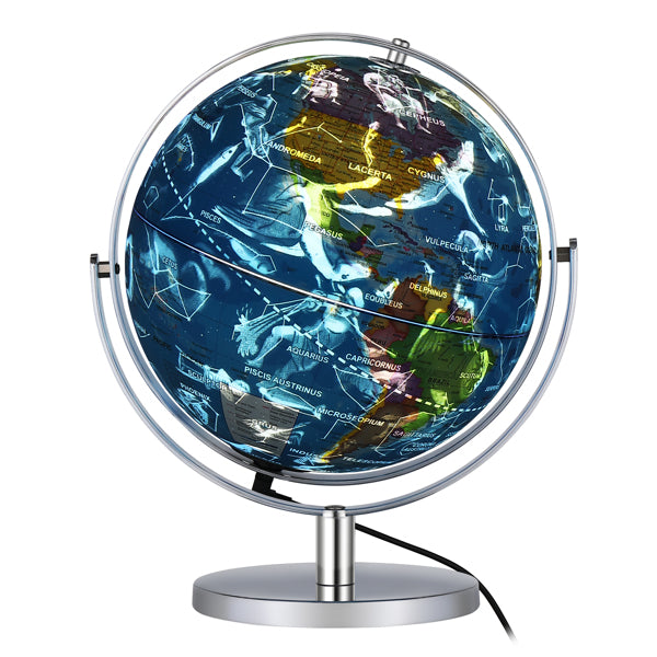 9in AR Constellation Light Universal Globe Globe Political District