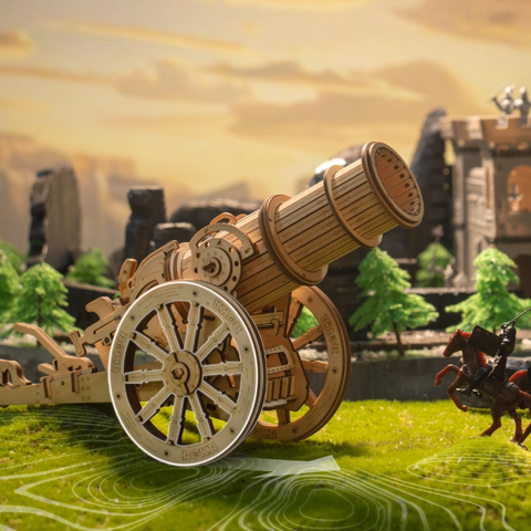 DIY 3D Medieval Siege Weapons Wooden Puzzle