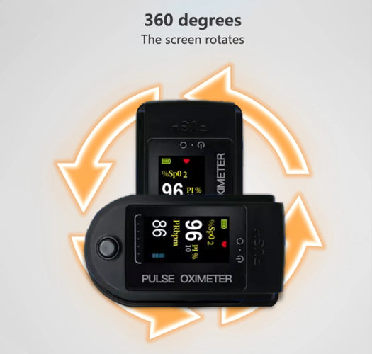 Pulse Fingertip Oximeter Blood Oxygen SpO2 Monitor