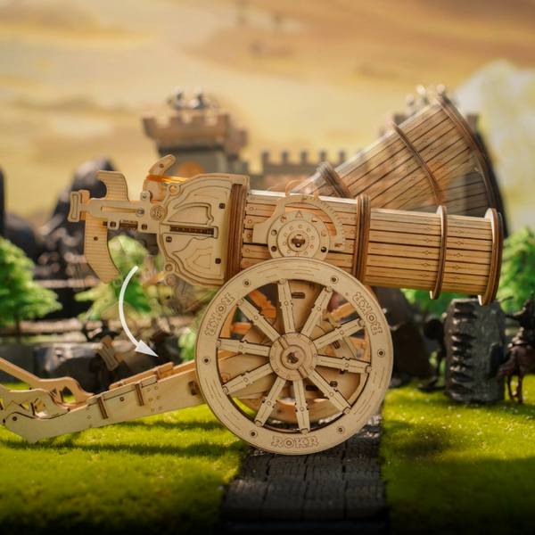 DIY 3D Medieval Siege Weapons Wooden Puzzle