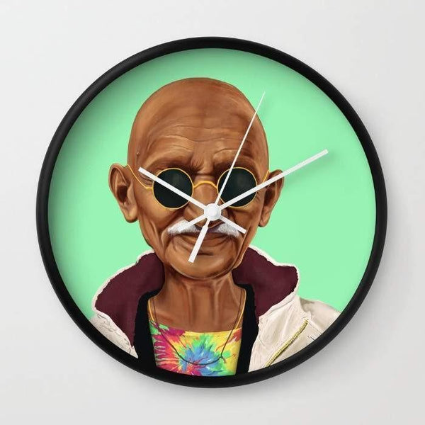 Mahatma Gandhi Wall clock