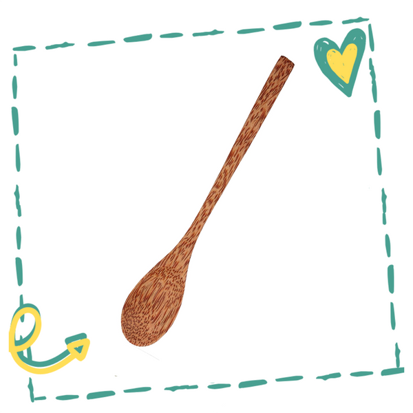 Wooden Coconut Spoon